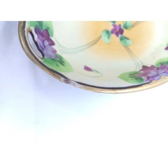 Nippon Japan handpainted TT trinket dish - Picture 10 of 10